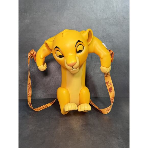 Disney Parks Animal Kingdom Lion King Baby Simba Popcorn Bucket w/ Strap - Picture 1 of 6